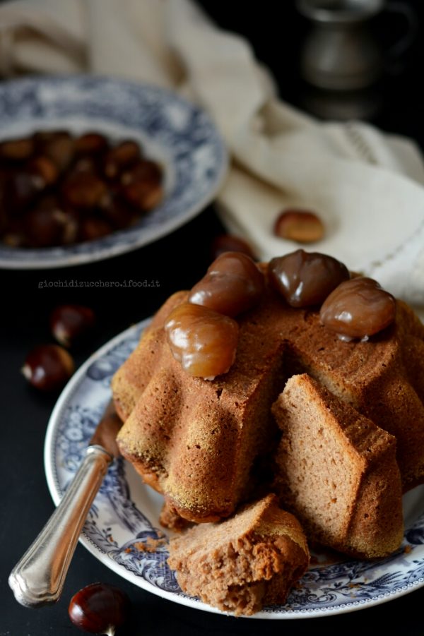 Cake Alla Farina Di Castagne E Marrons Glac S Giochi Di Zucchero